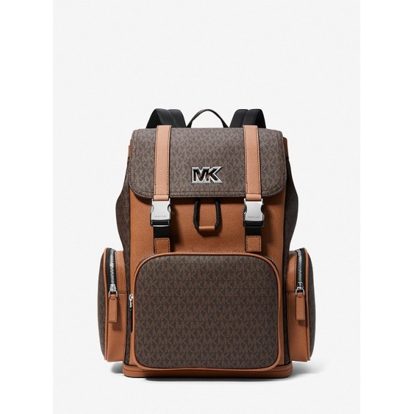 Cooper Logo and Faux Leather Backpack