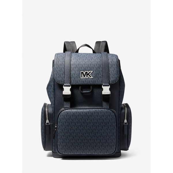 Cooper Logo and Faux Leather Backpack