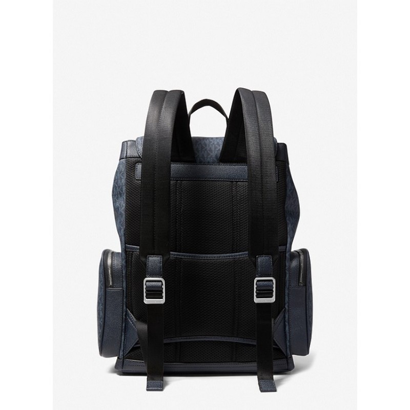 Cooper Logo and Faux Leather Backpack