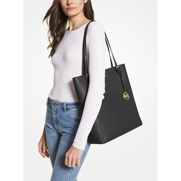 Megan Large Saffiano Leather Tote