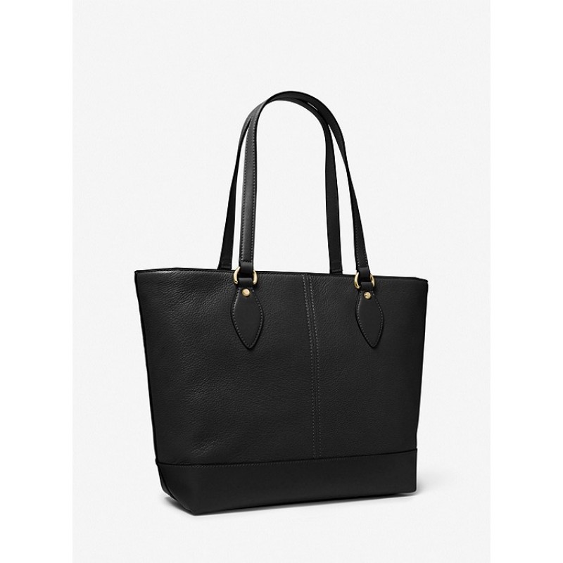 Beth Large Pebbled Leather Tote